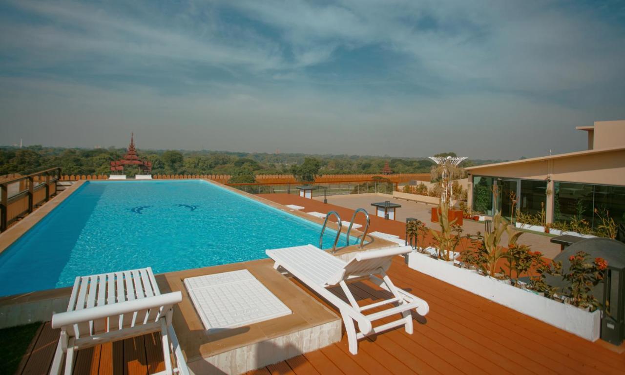 Sunset Palace View Suites Mandalay Eksteriør billede